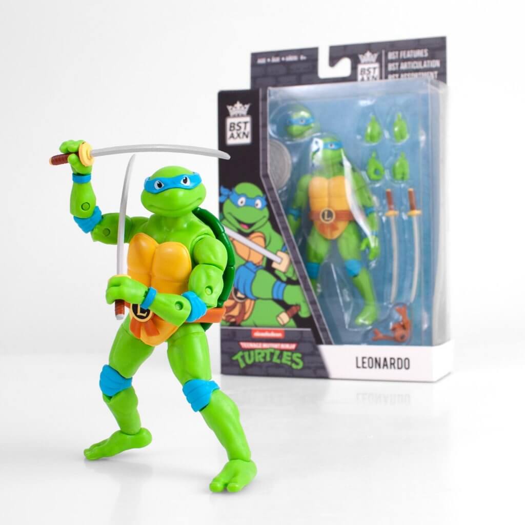 TEENAGE MUTANT NINJA TURTLES Leonardo BST AXN 5" Action Figure