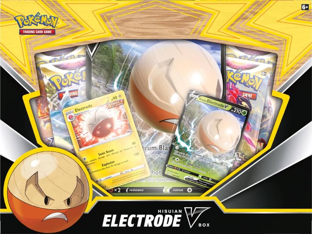 POKÉMON TCG Hisuian Electrode V Box