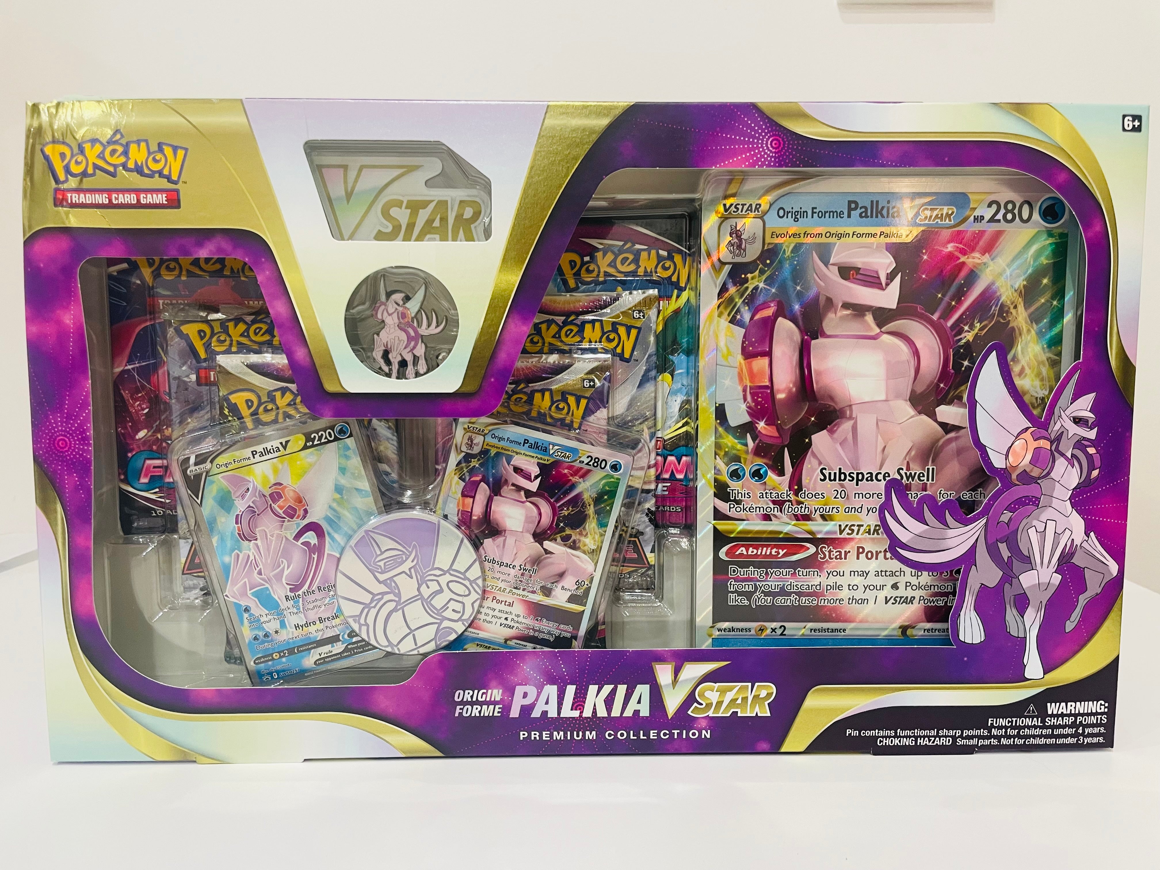 POKÉMON TCG Palkia Origin Forme VSTAR Premium Collection (DAMAGED)