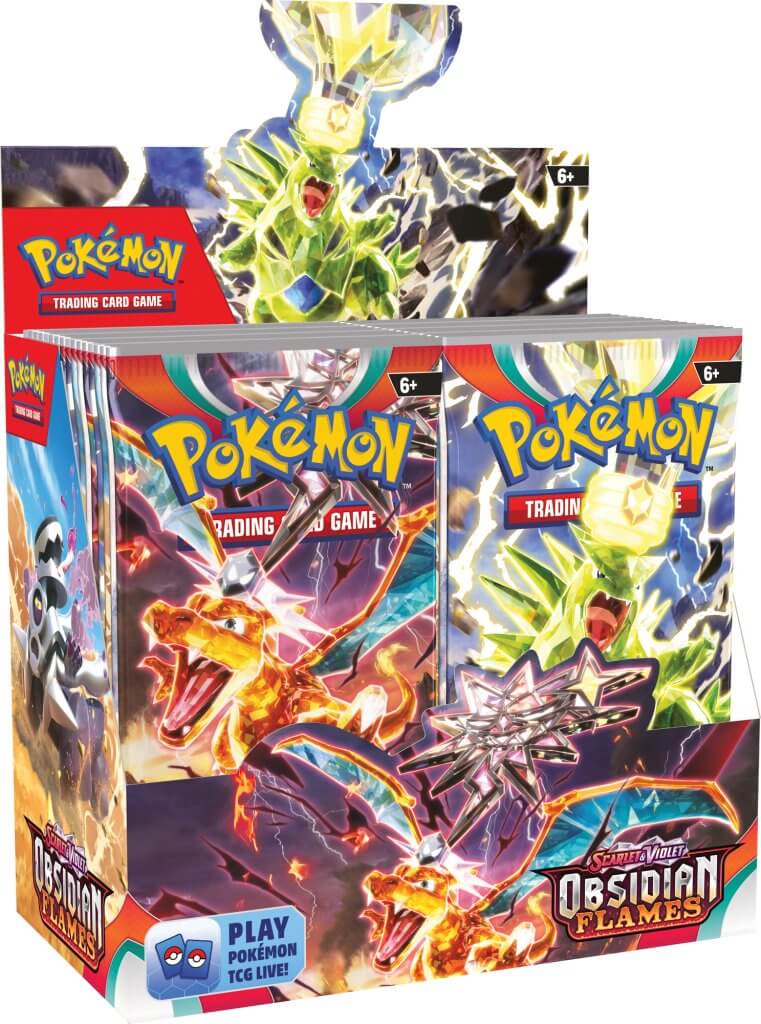 POKÉMON TCG Scarlet & Violet Obsidian Flames Booster Box