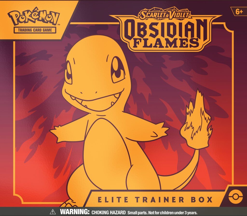 POKÉMON TCG Scarlet & Violet Obsidian Flames Elite Trainer Box