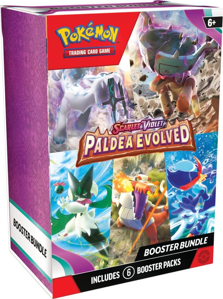 POKÉMON TCG Scarlet & Violet 2 Paldea Evolved Booster Bundle