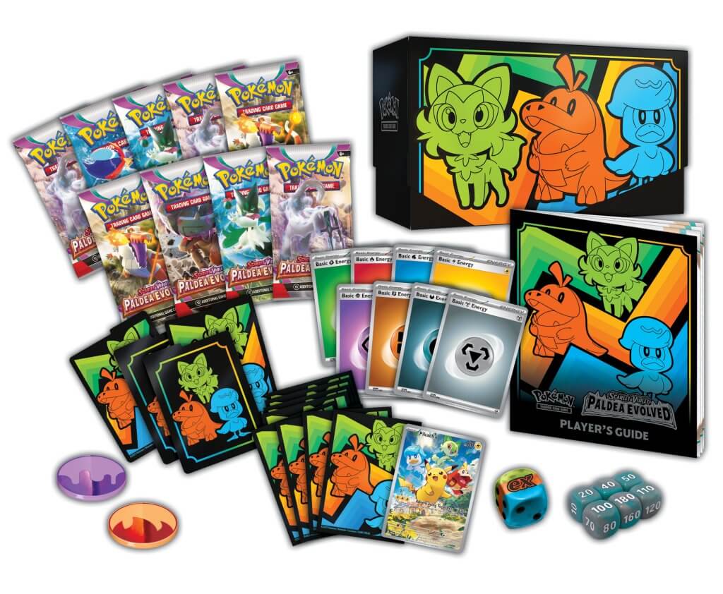 POKÉMON TCG Scarlet & Violet 2 Paldea Evolved Elite Trainer Box