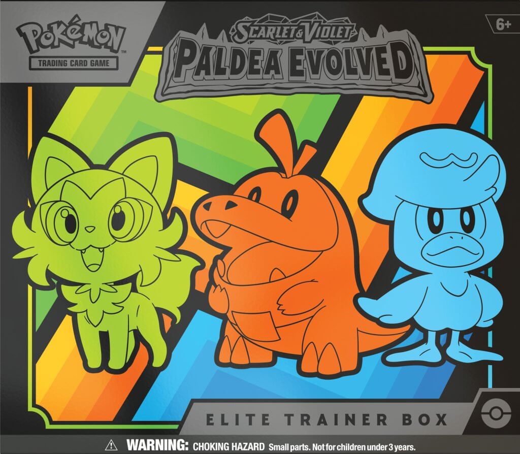 POKÉMON TCG Scarlet & Violet 2 Paldea Evolved Elite Trainer Box