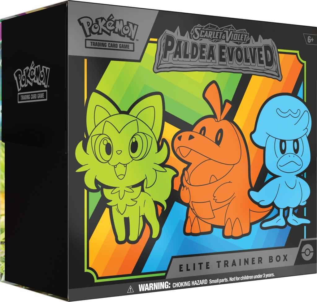 POKÉMON TCG Scarlet & Violet 2 Paldea Evolved Elite Trainer Box