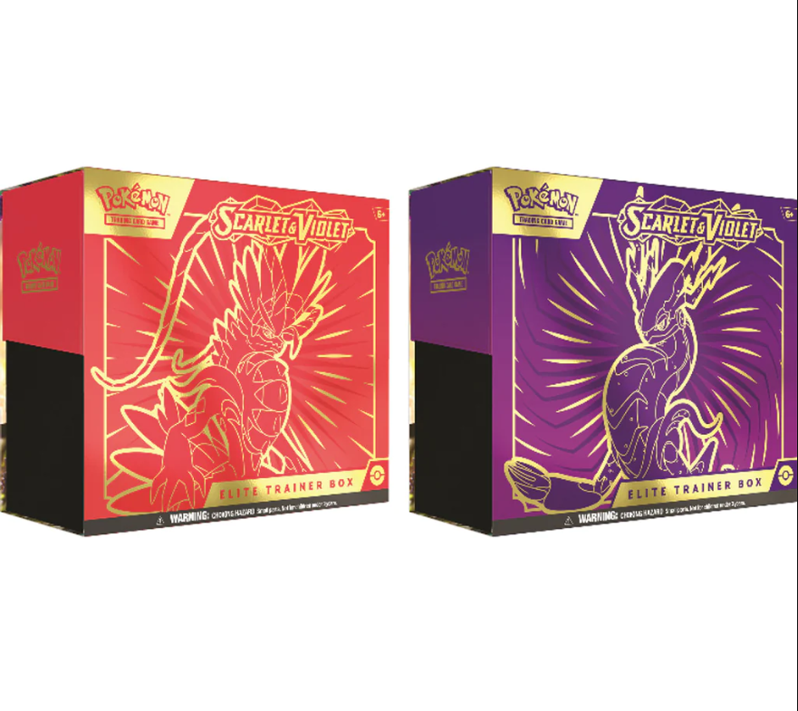 POKÉMON TCG Scarlet & Violet Elite Trainer Box PAIR