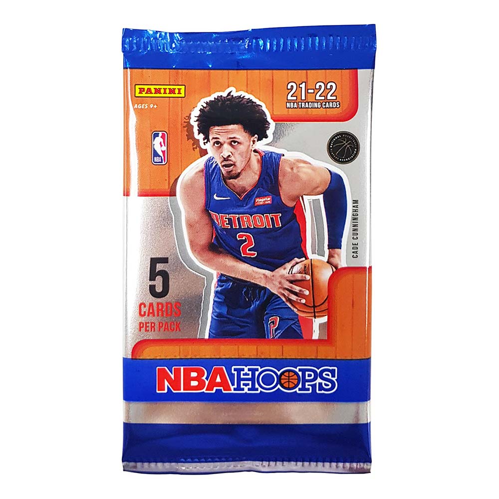 PANINI TCG: NBA Hoops 2021-22 Basketball Gravity Feed Booster Pack