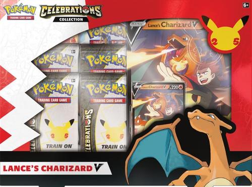 POKÉMON TCG Celebrations Collections – V Box (Lance’s Charizard V and Dark Sylveon V) PAIR