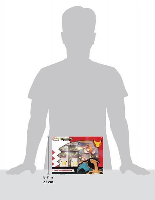 POKÉMON TCG Celebrations Collections – V Box (Lance’s Charizard V and Dark Sylveon V) PAIR