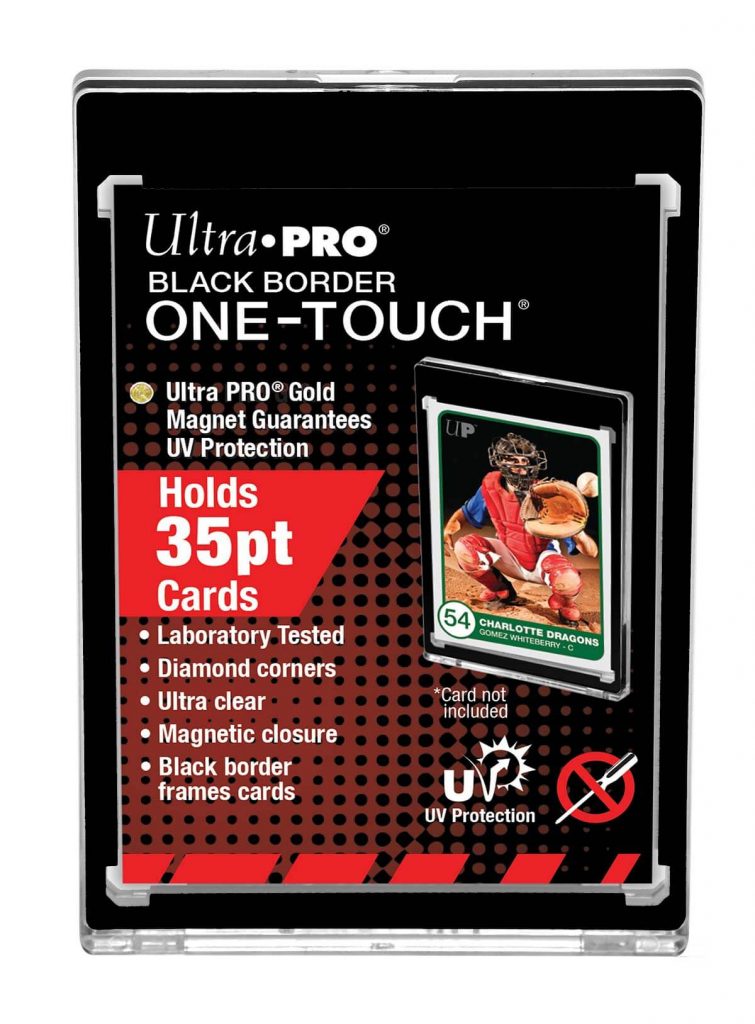 UTLRA PRO ONE TOUCH - 35PT BLACK BORDER w/Magnetic Closure