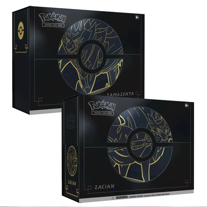 POKÉMON TCG Elite Trainer Box Plus Zacian & Zamazenta PAIR