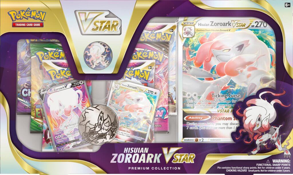 POKÉMON TCG Zoroark VSTAR Premium Collection