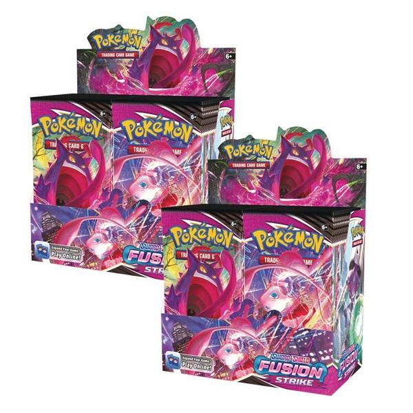 POKÉMON TCG Sword and Shield – Fusion Strike Booster Box PAIR