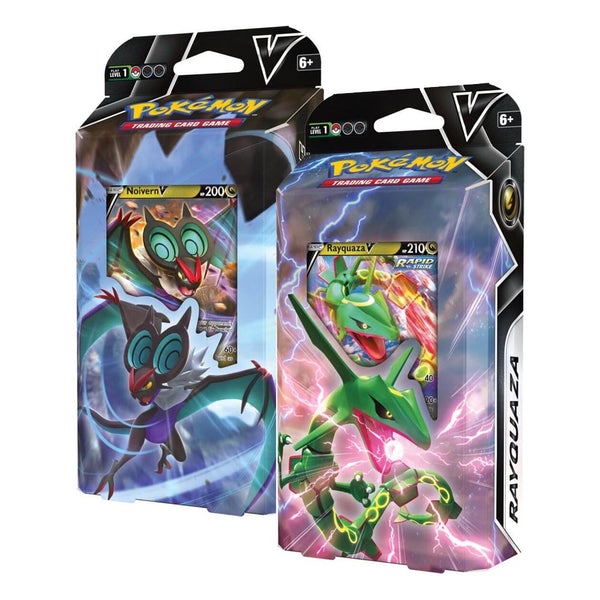 POKÉMON TCG Rayquaza & Noivern V Battle Deck PAIR