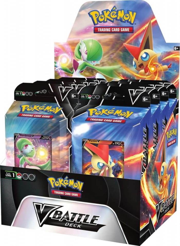 POKÉMON TCG Victini & Gardevoir V Battle Deck PAIR