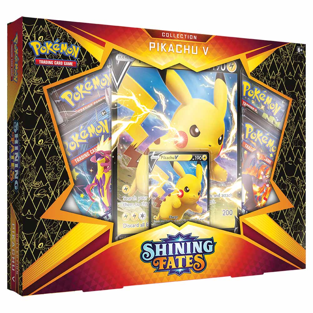 POKÉMON TCG Shining Fates Pikachu V Box
