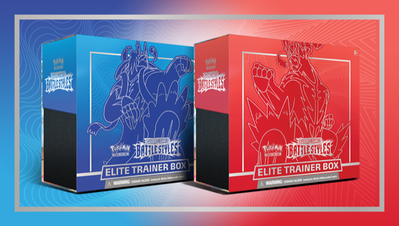 POKÉMON TCG Sword and Shield – Battle Styles Elite Trainer Box PAIR