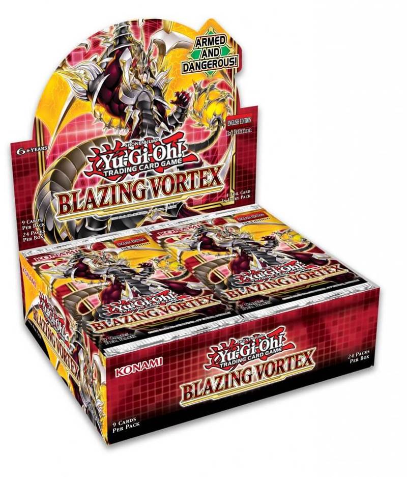 Yu-Gi-Oh! TCG Blazing Vortex Booster Box 1st Edition