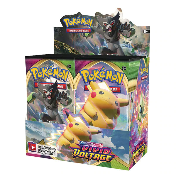 POKÉMON TCG Sword and Shield- Vivid Voltage Booster Box